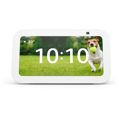 Amazon Echo Show 5 (3rd Gen) Smart Speaker with 5.5" Screen & Alexa Voice Recognition & Control - (Glacier White)