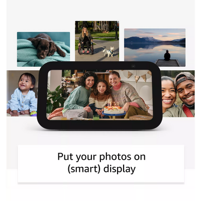 Amazon Echo Show 5 (3rd Gen) Smart Speaker with 5.5" Screen & Alexa Voice Recognition & Control - (Charcoal)
