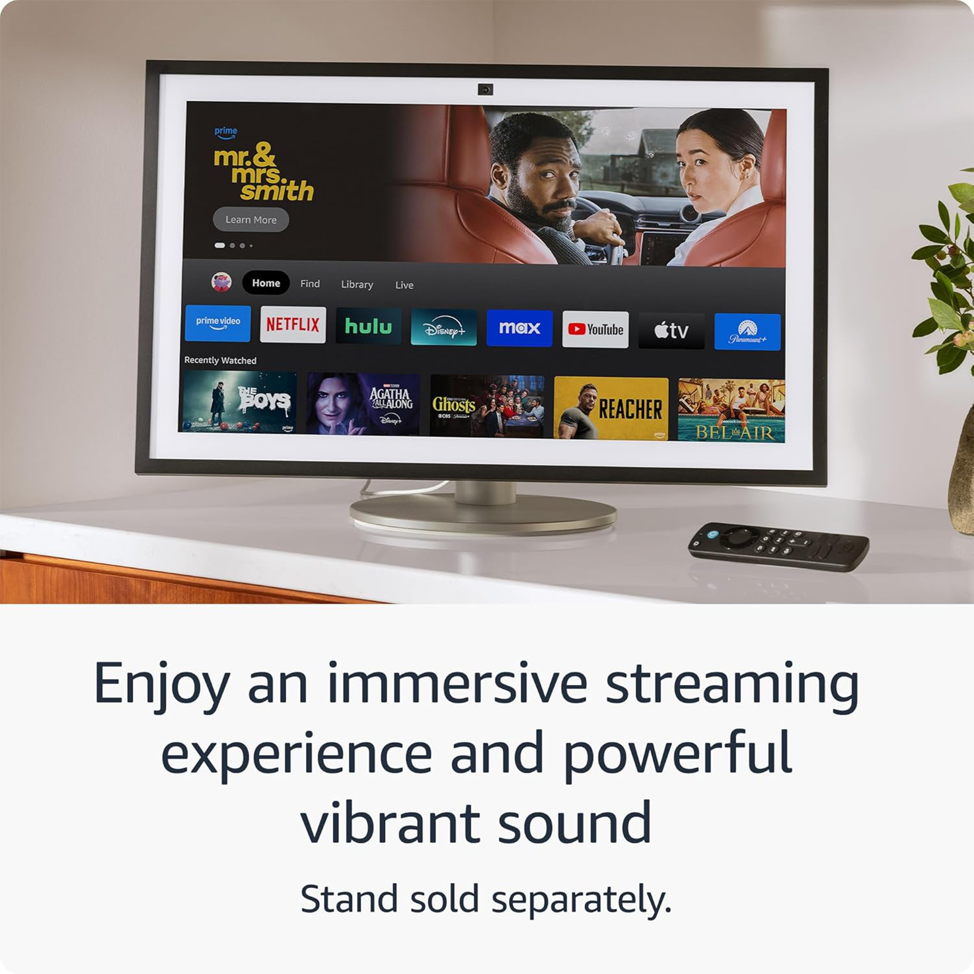 Amazon Echo Show 21 Smart Kitchen TV with Alexa (2nd Gen)