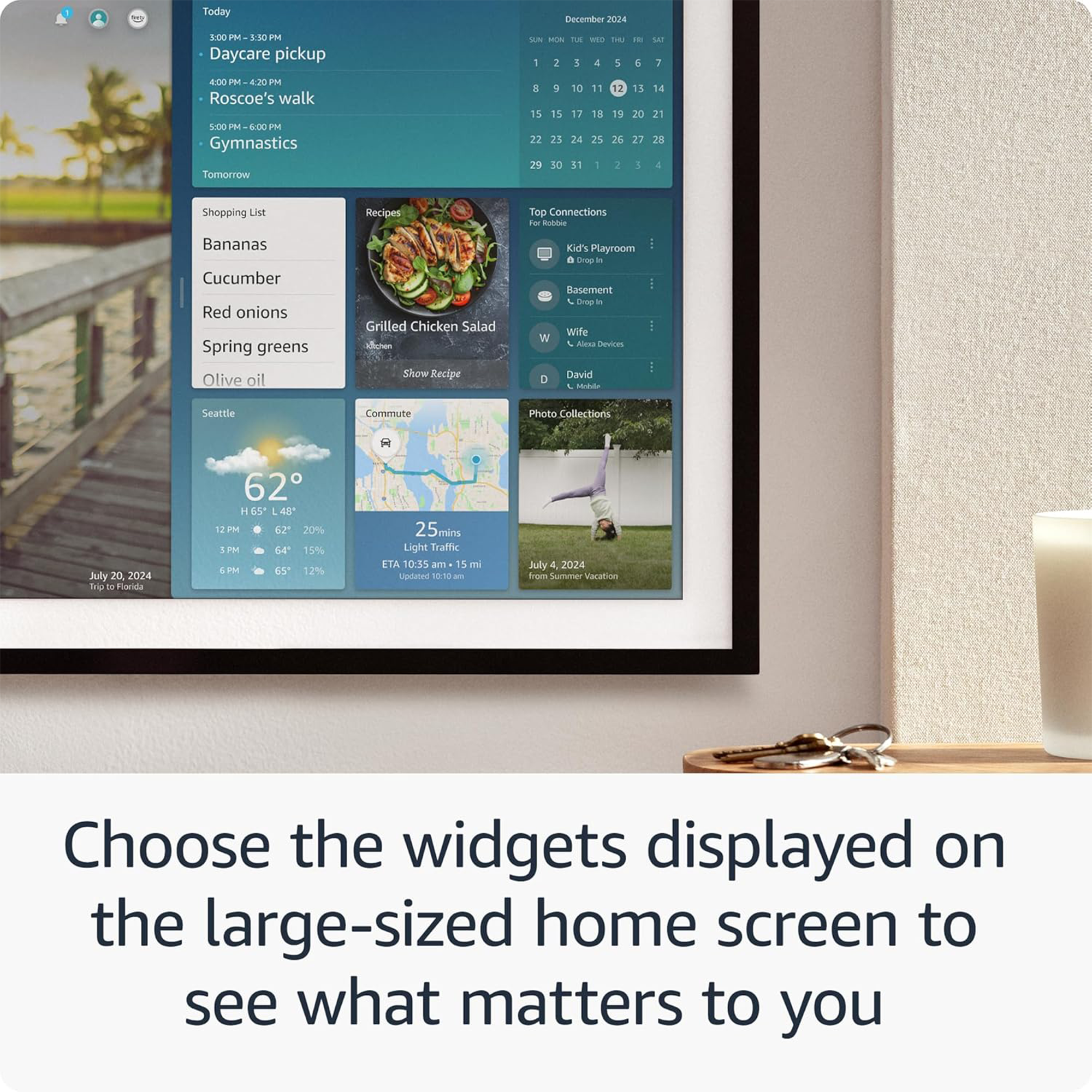 Amazon Echo Show 21 Smart Kitchen TV with Alexa (2nd Gen)