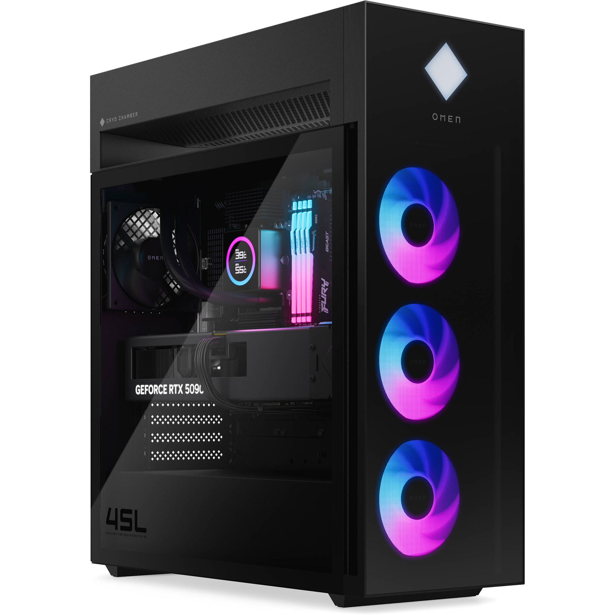 HP OMEN 45L GT22-3090 Gaming Desktop Computer