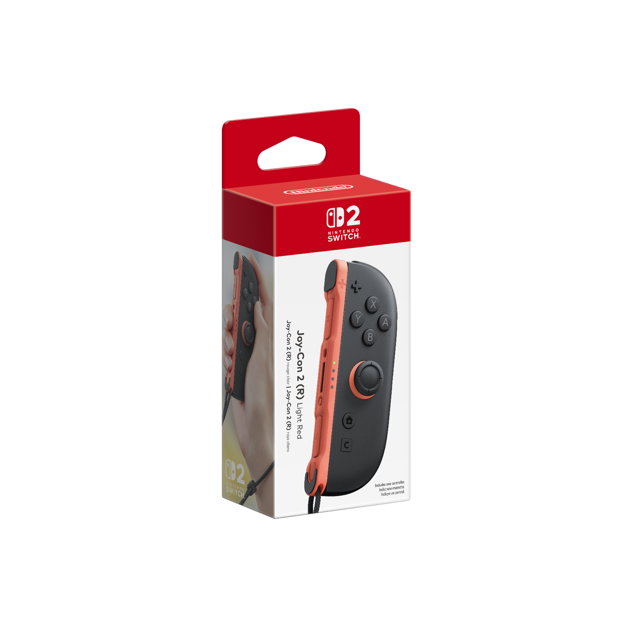 Nintendo Switch 2 Joy-Con 2 (R) - Light Red