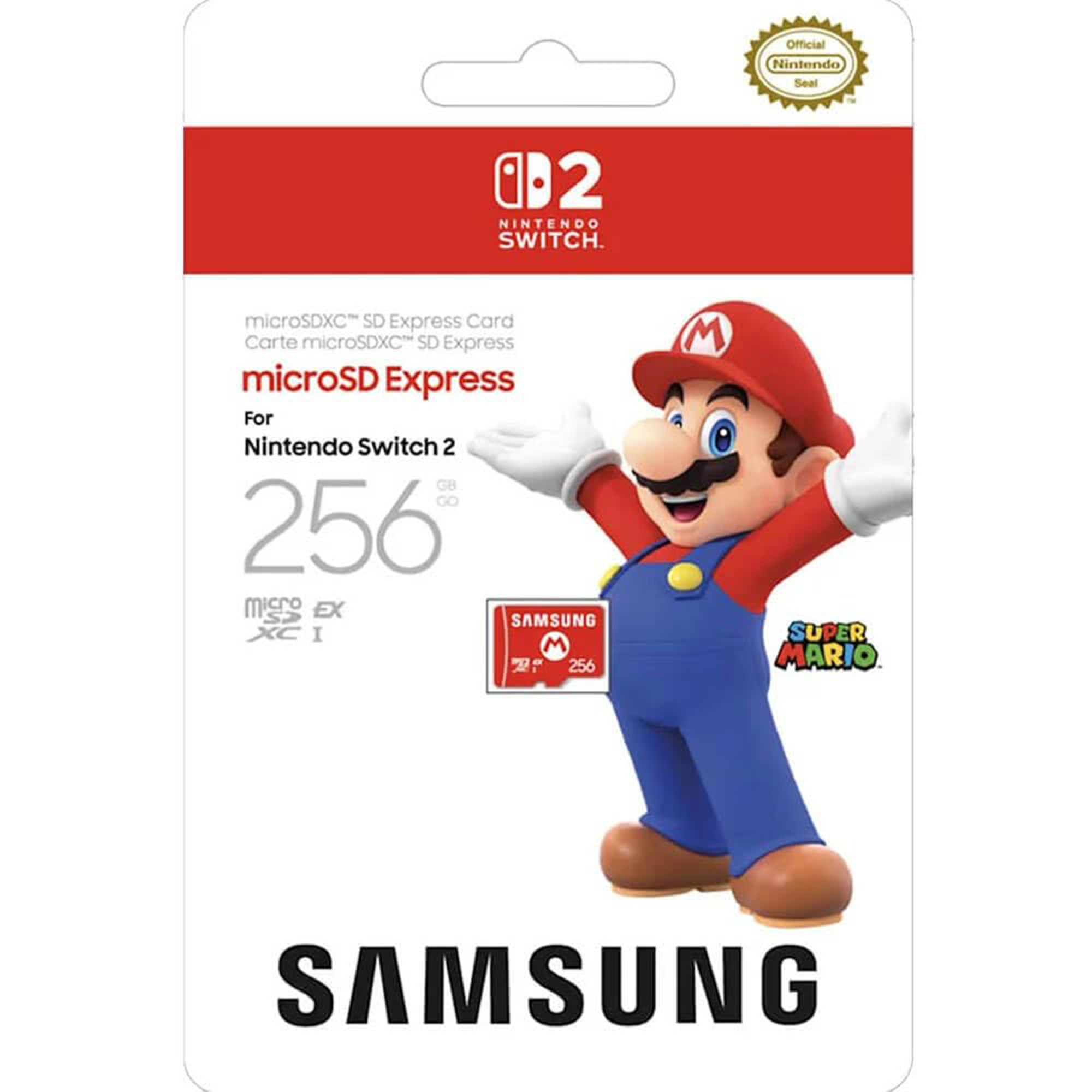 Samsung microSD Express Card - 256GB for Nintendo Switch 2