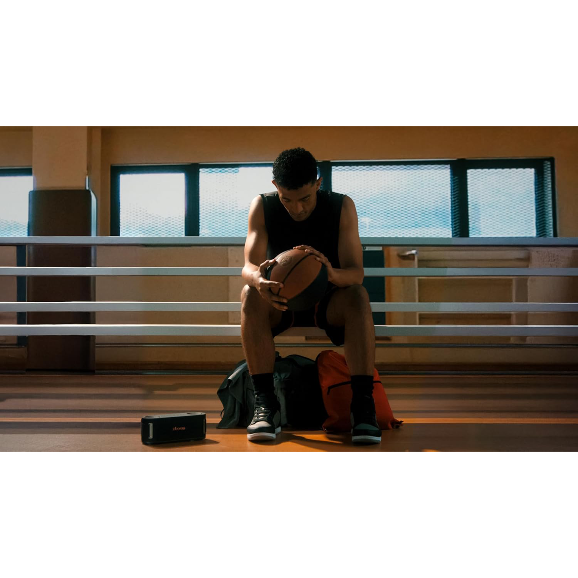 LG xboom Bounce Bluetooth Speaker with Dual Passive Radiators