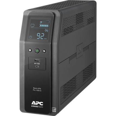 APC Back-UPS Pro BR 1000VA Battery Backup & Surge Protector - BR1000MS