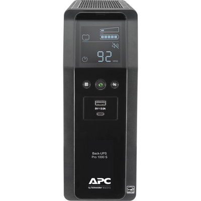 APC Back-UPS Pro BR 1000VA Battery Backup & Surge Protector - BR1000MS