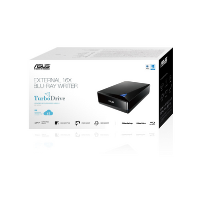 ASUS BW-16D1X-U TurboDrive External 16X Blu-ray Writer