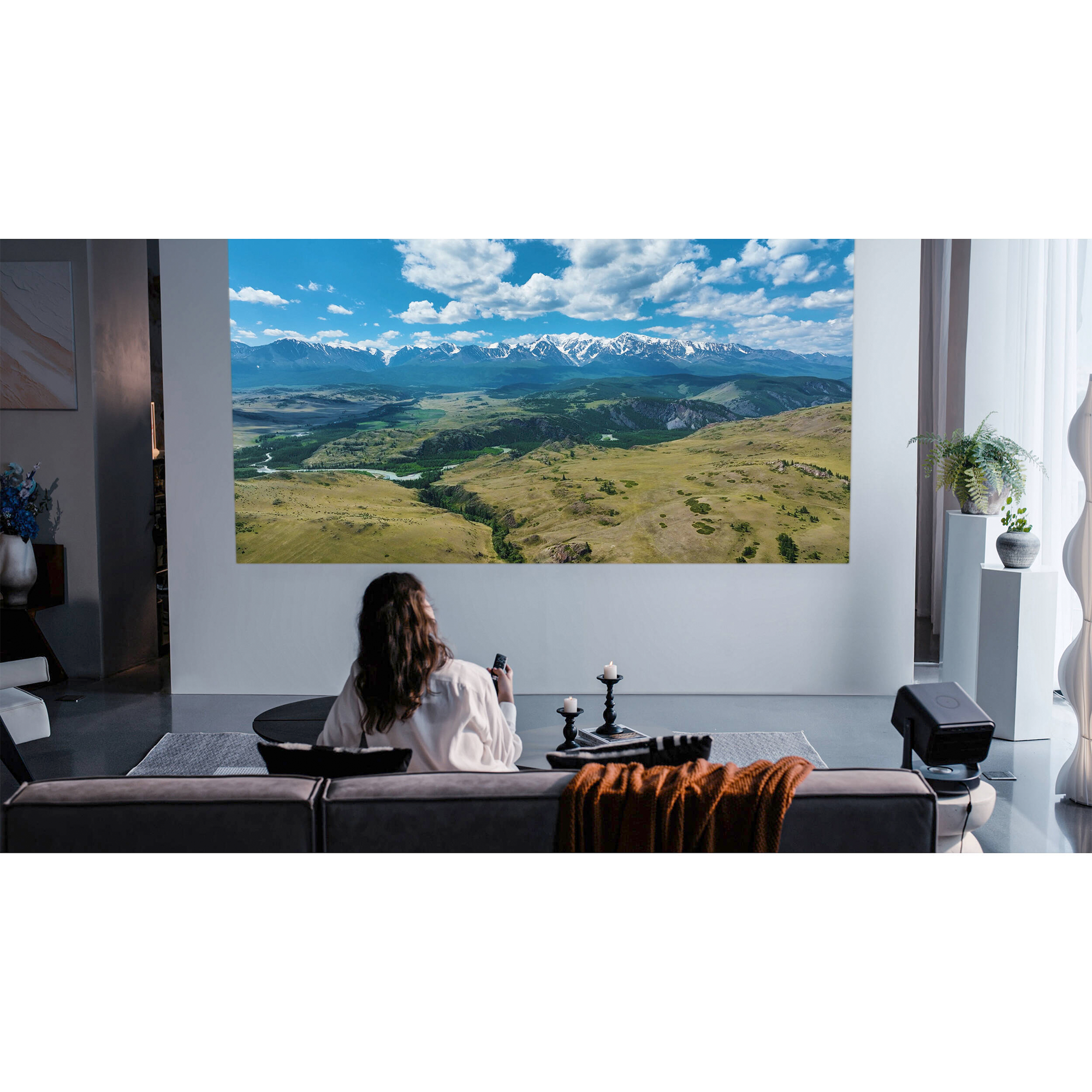 Hisense C2 Ultra 3000-Lumen UHD 4K Laser DLP Smart Projector