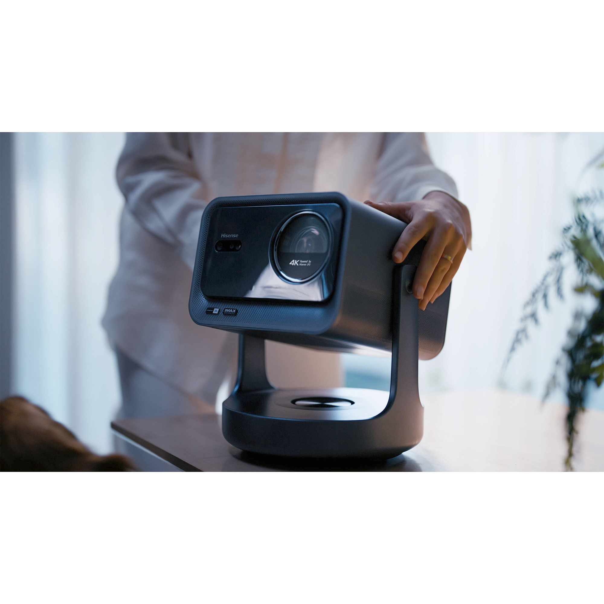 Hisense C2 Ultra 3000-Lumen UHD 4K Laser DLP Smart Projector