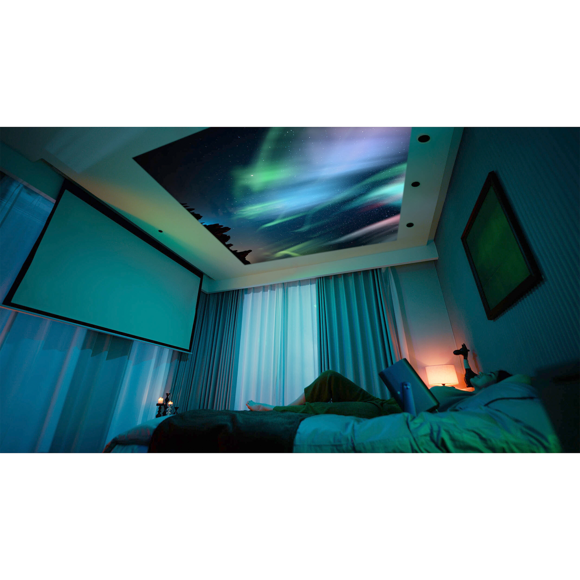 Hisense C2 Ultra 3000-Lumen UHD 4K Laser DLP Smart Projector