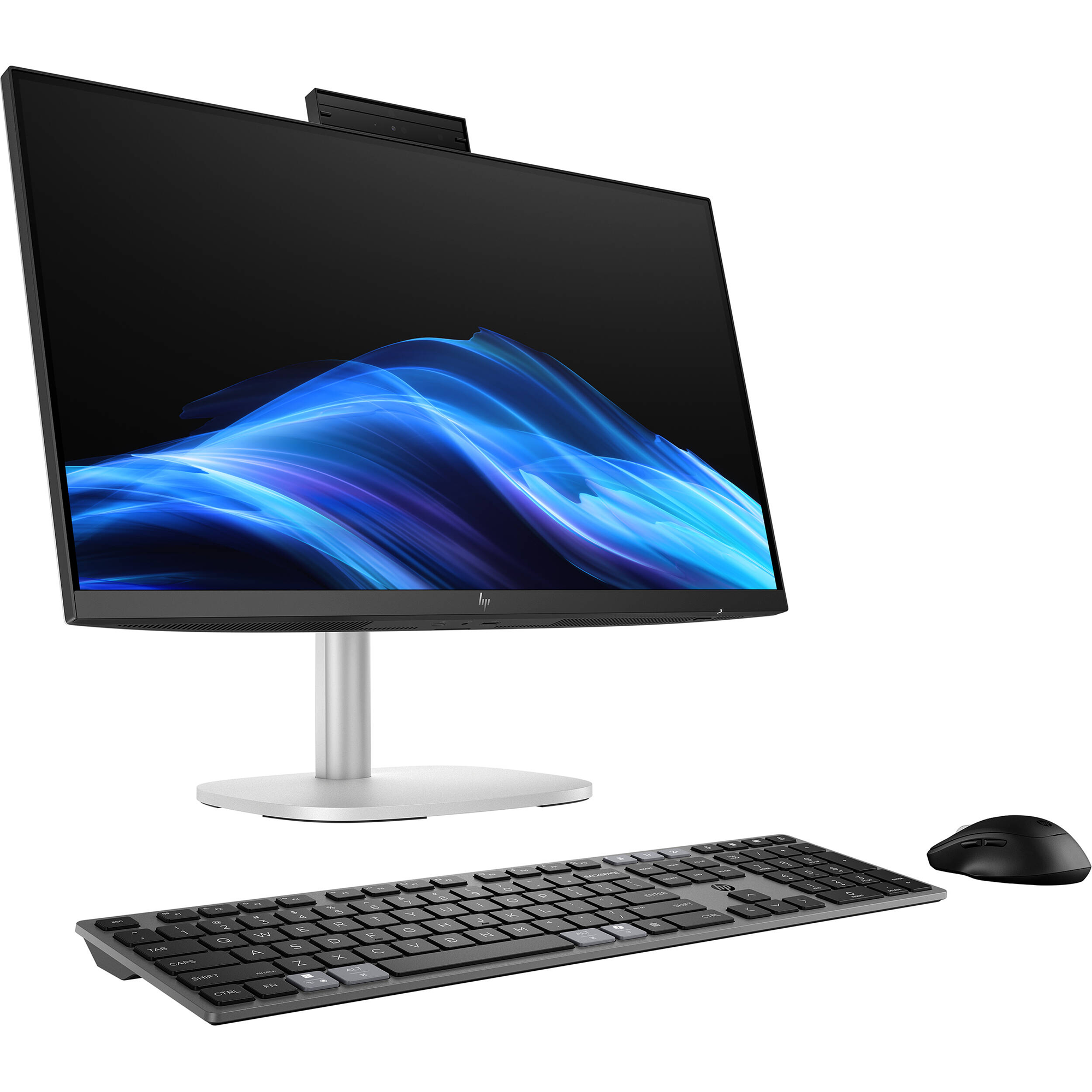 HP EliteStudio 8 AiO G1i All-in-One Computer - Intel Core Ultra 5 235 - vPro Technology - 16 GB - 512 GB SSD - 23.8" Full HD Touchscreen - Desktop - Pike Silver