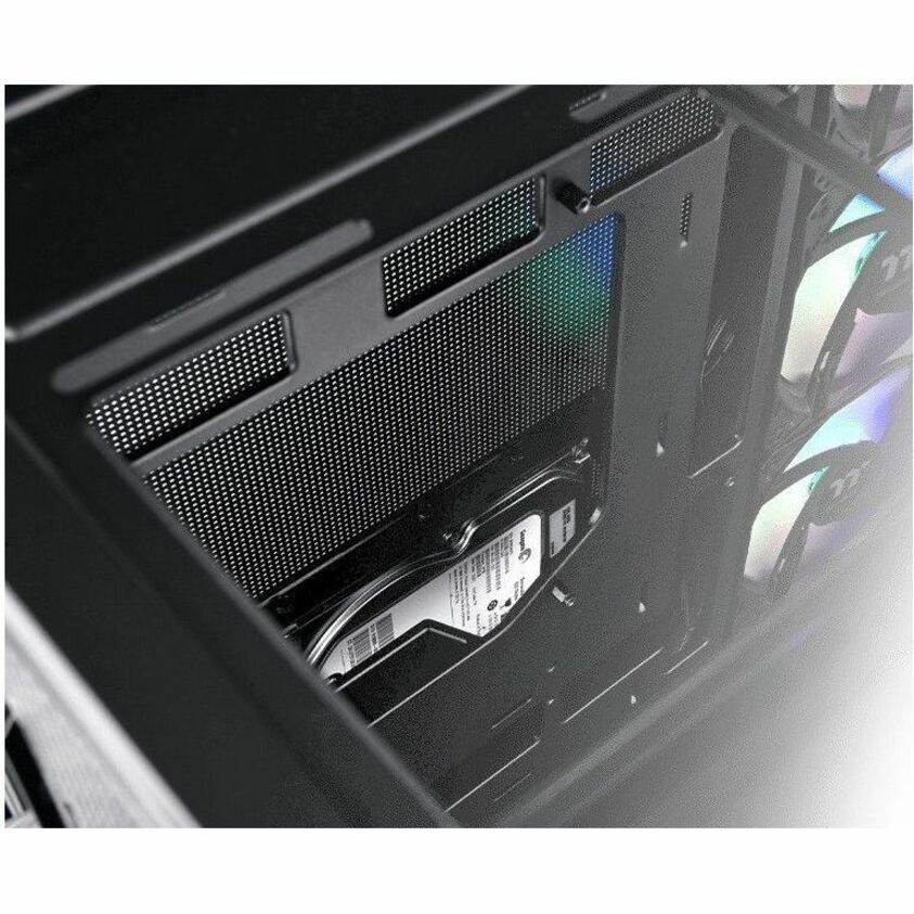Thermaltake View 380 TG ARGB Mid Tower ATX Dual Chamber Tempered Glass Gaming Computer Chassis (Black)