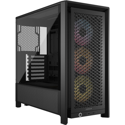 CORSAIR FRAME 4000D RS ARGB Tempered Glass Mid-Tower E-ATX Desktop Case (Black)