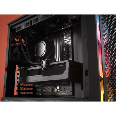 CORSAIR FRAME 4000D RS ARGB Tempered Glass Mid-Tower E-ATX Desktop Case (Black)