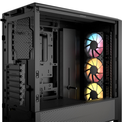 CORSAIR FRAME 4000D RS ARGB Tempered Glass Mid-Tower E-ATX Desktop Case (Black)