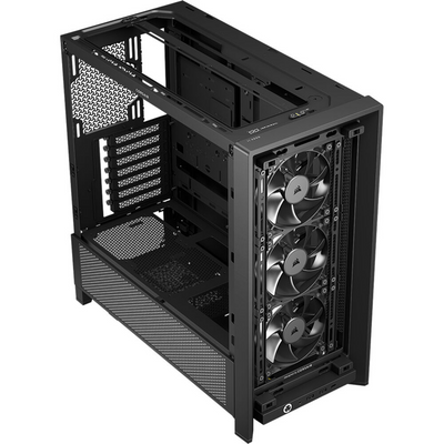 CORSAIR FRAME 4000D RS Tempered Glass Mid-Tower E-ATX Desktop Case (Black)