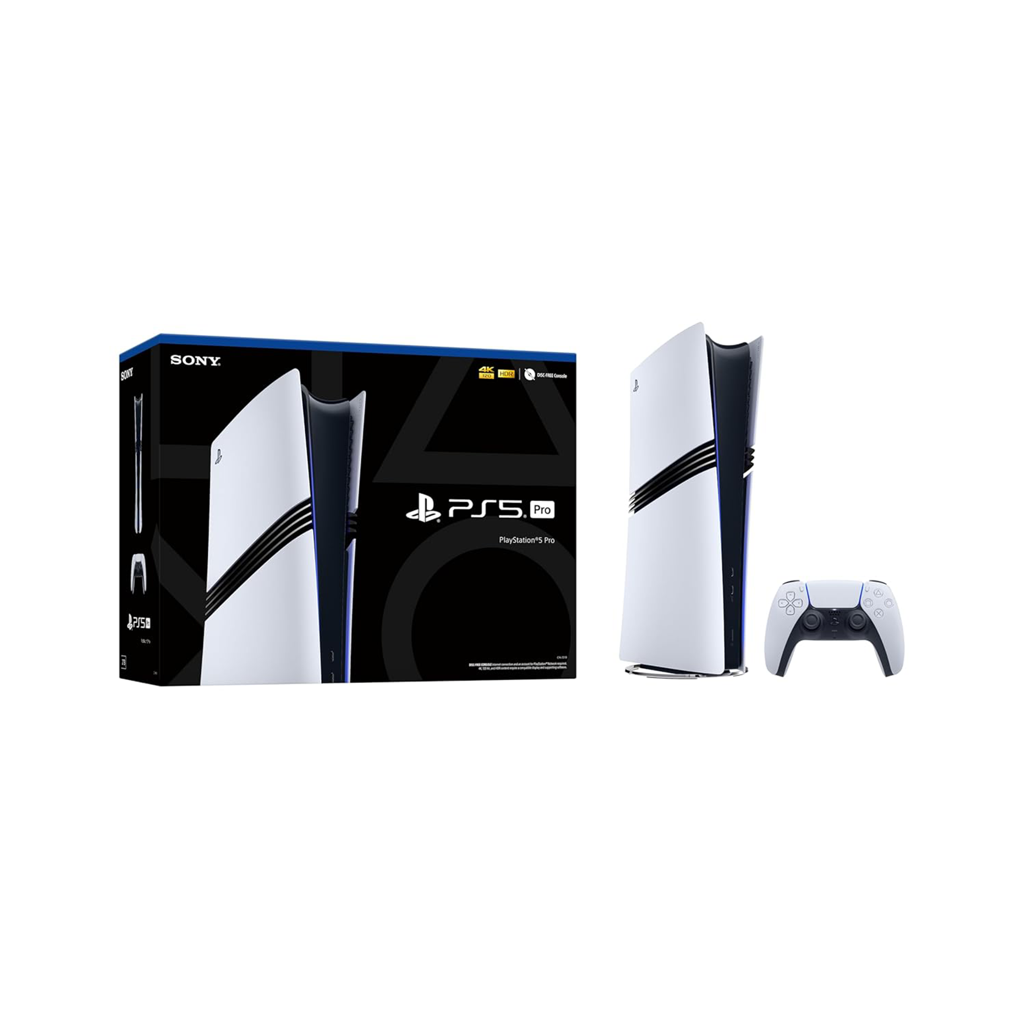 Sony PlayStation 5 Pro Digital Edition Gaming Console - 2TB (White)