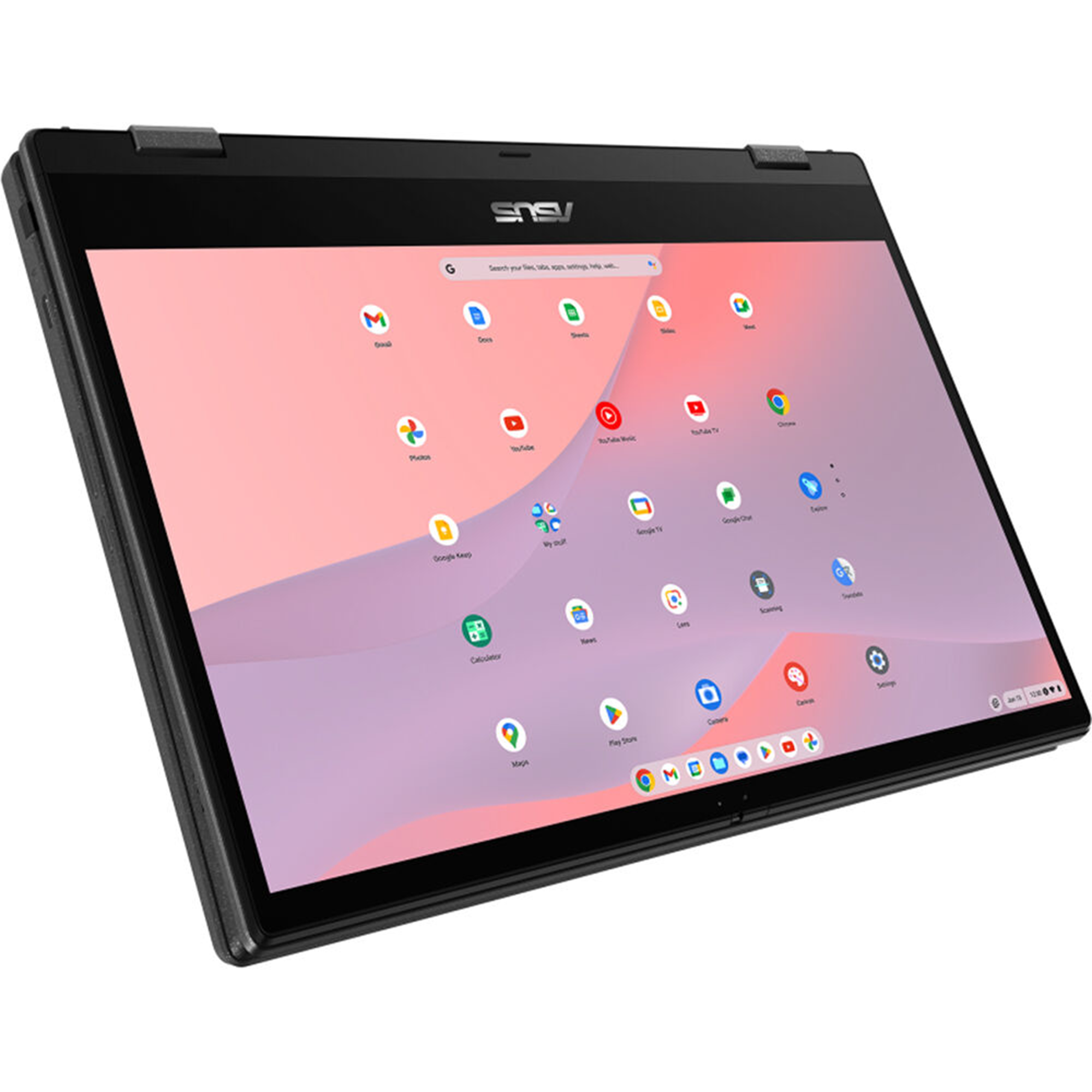 Asus Chromebook CM14 CM1402F Series CM1402FM2A-DS84FT-S 14" Touchscreen Convertible 2 in 1 Chromebook - Full HD - Octa-core (ARM Cortex A76 + Cortex A55) - 8 GB - 64 GB Flash Memory - Gravity Gray