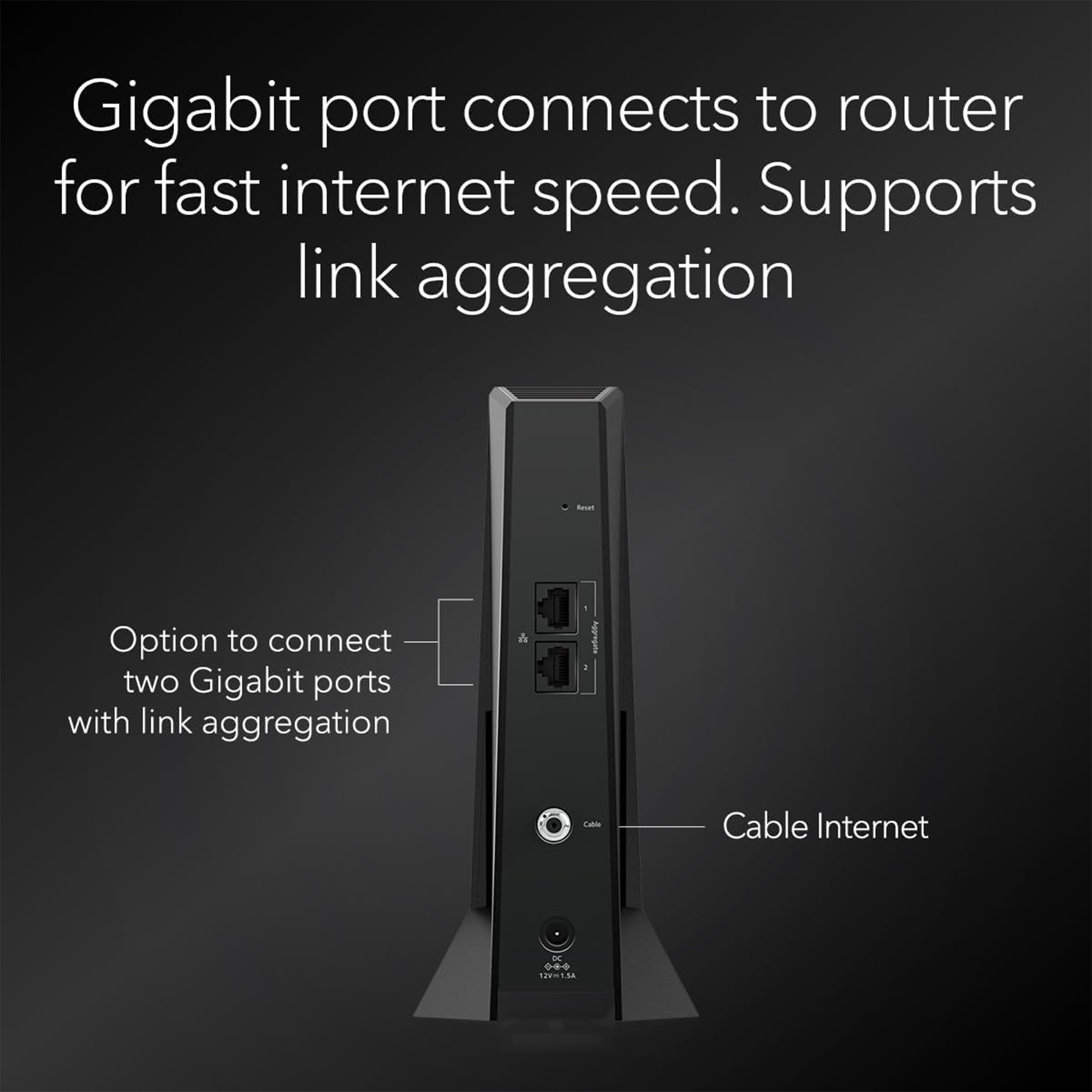 Netgear Nighthawk CM2500 2G DOCSIS 3.1 Cable Modem