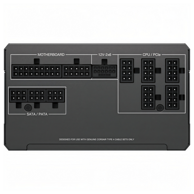 CORSAIR RMx Series RM850x 850W 80 Plus Gold Fully Modular ATX Power Supply (Black)
