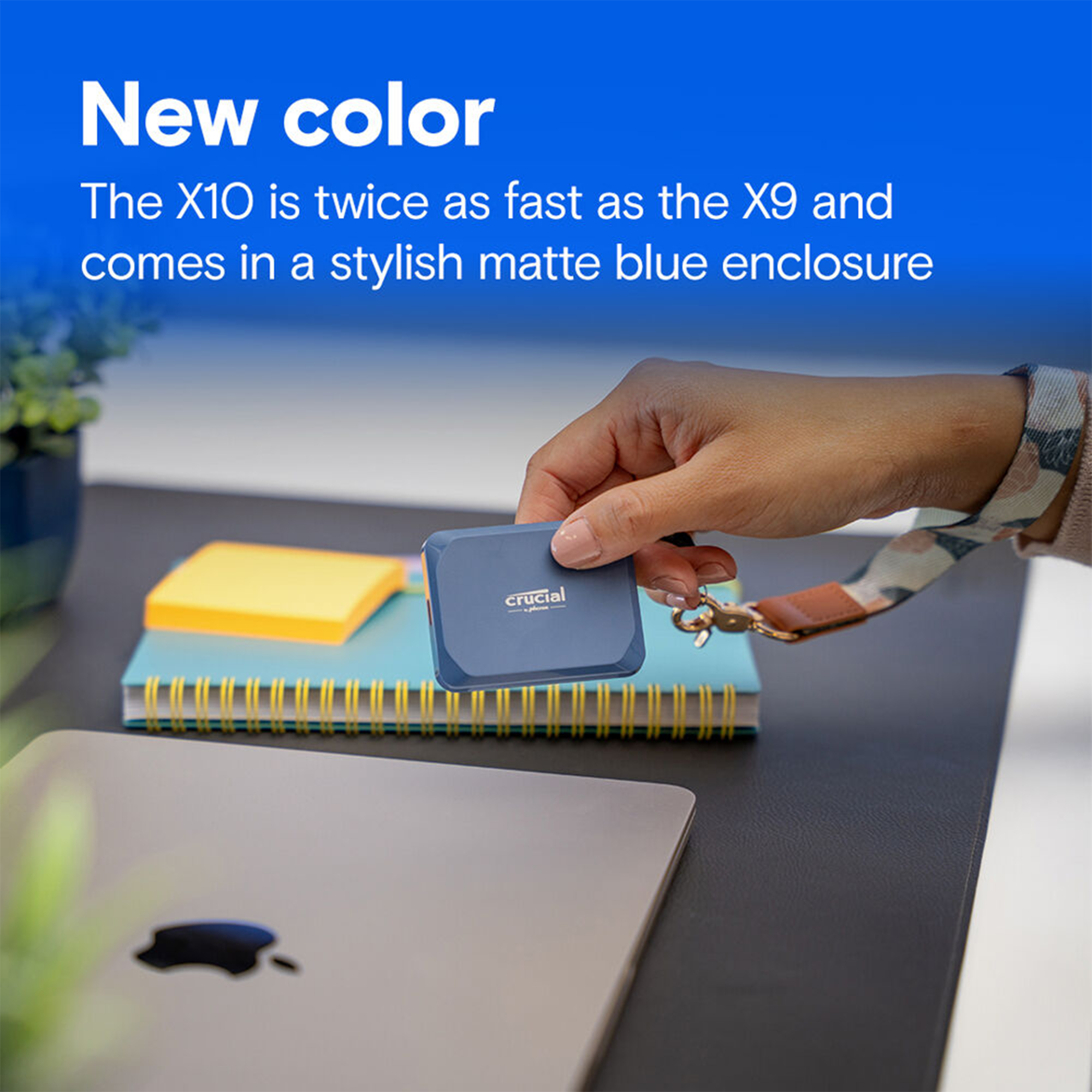 Crucial 8TB X10 USB 3.2 Gen 2x2 Portable SSD