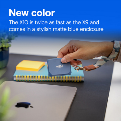 Crucial 8TB X10 USB 3.2 Gen 2x2 Portable SSD