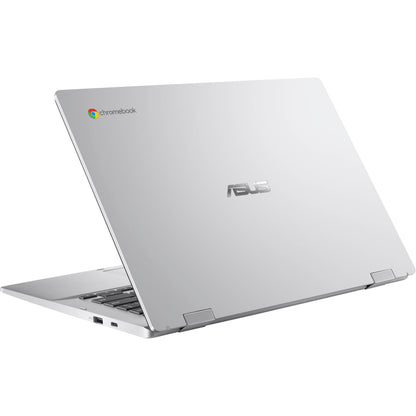 ASUS Chromebook Flip CX1400FKA-DS84FT 2 in 1 Chromebook (Transparent Silver)
