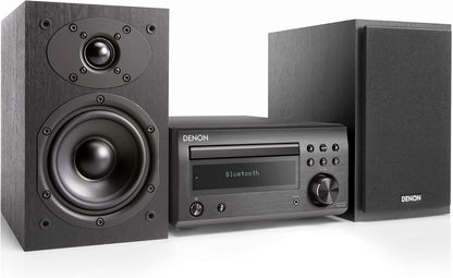 Denon D-M41SBK 60W Bluetooth Wireless Music System with CD Player  - DM-41SBK