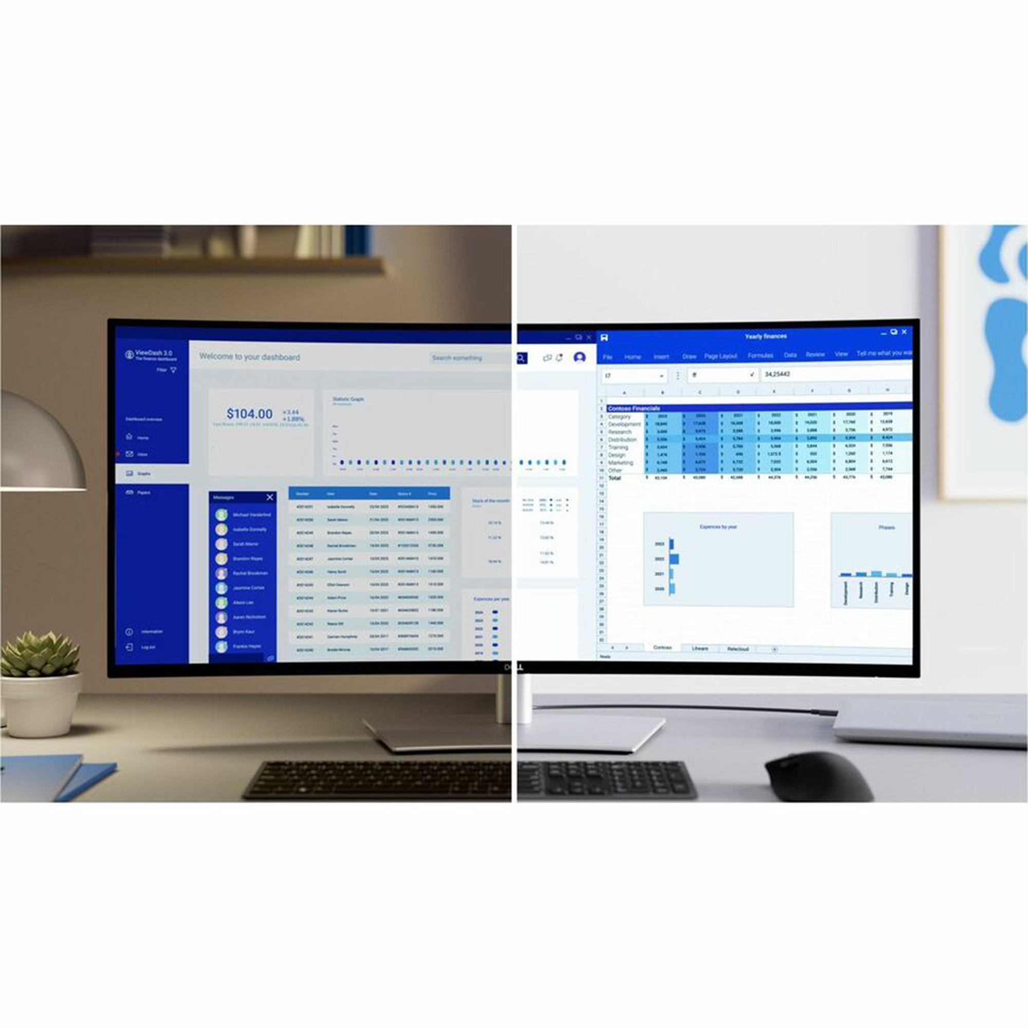 Dell UltraSharp U2725QE 27" 16:9 4K Ultra HD 120Hz Thunderbolt Hub IPS Silver LED HDR Monitor