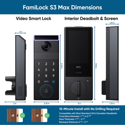 eufy Security FamiLock S3 Max Video Smart Lock