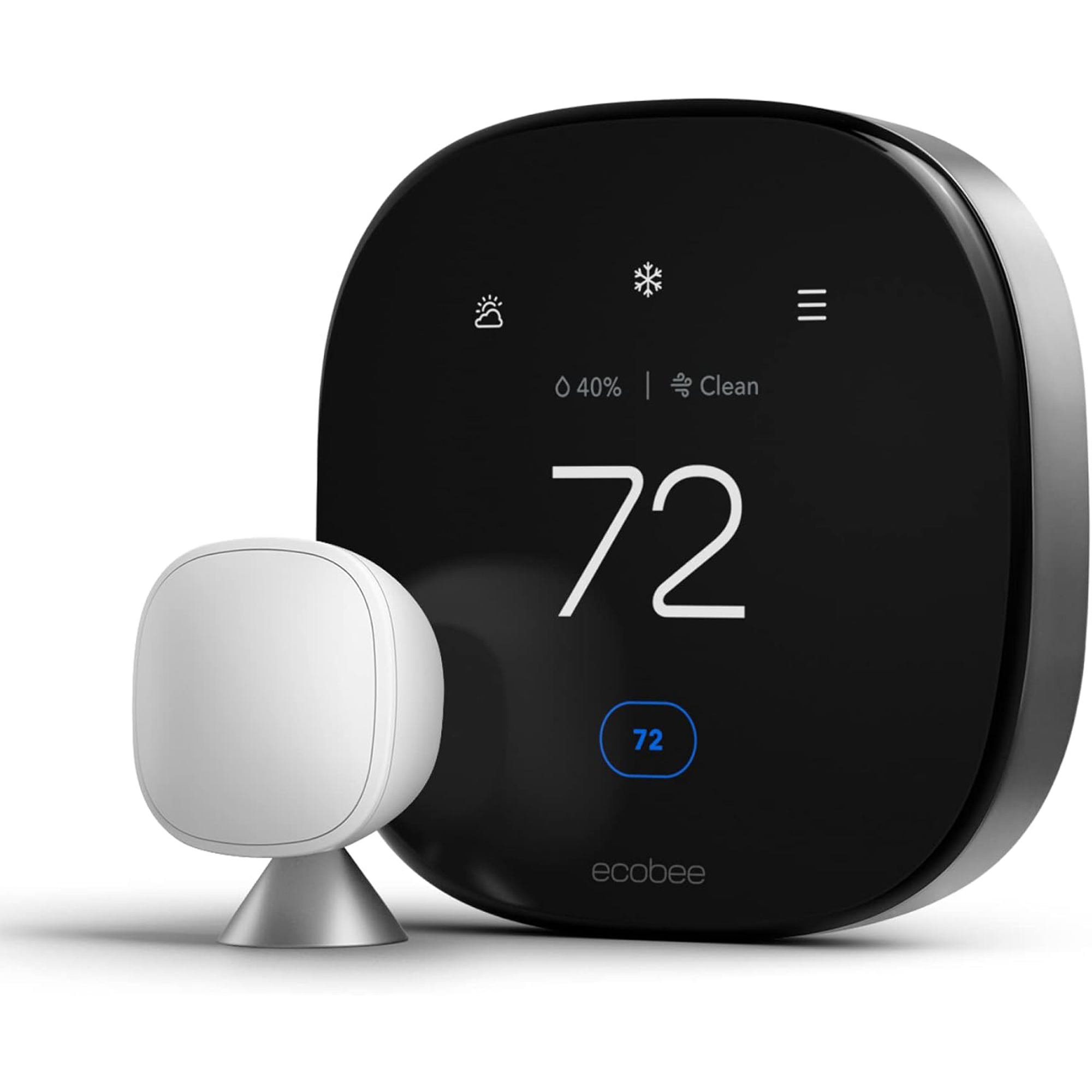 ecobee Smart Thermostat Premium with Smart Sensor and Air Quality Monitor