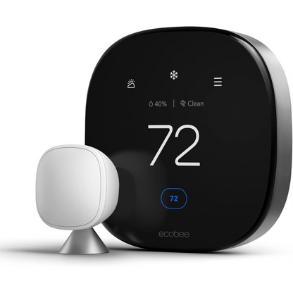 ecobee Smart Thermostat Premium with Smart Sensor and Air Quality Monitor