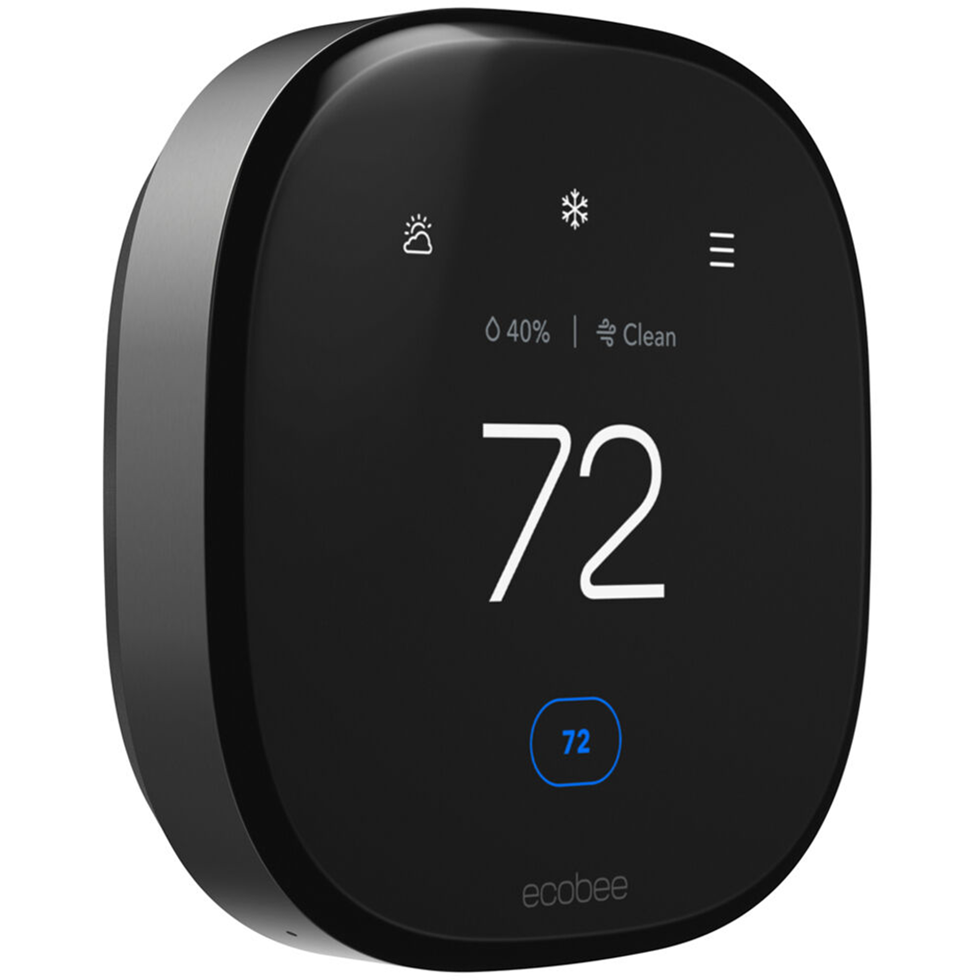ecobee Smart Thermostat Premium with Smart Sensor and Air Quality Monitor