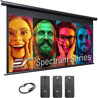 Elite Screens Spectrum 84" Electric Motorized Projection Screen