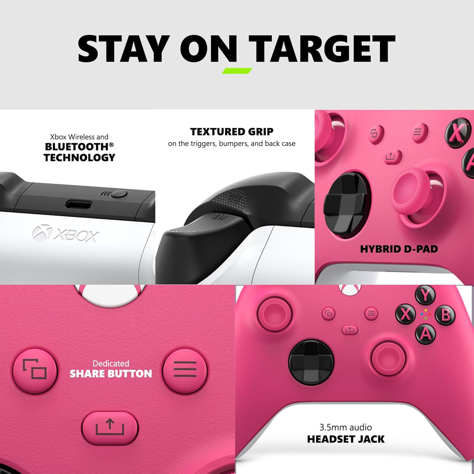 Microsoft Xbox Wireless Controller V2 - Deep Pink