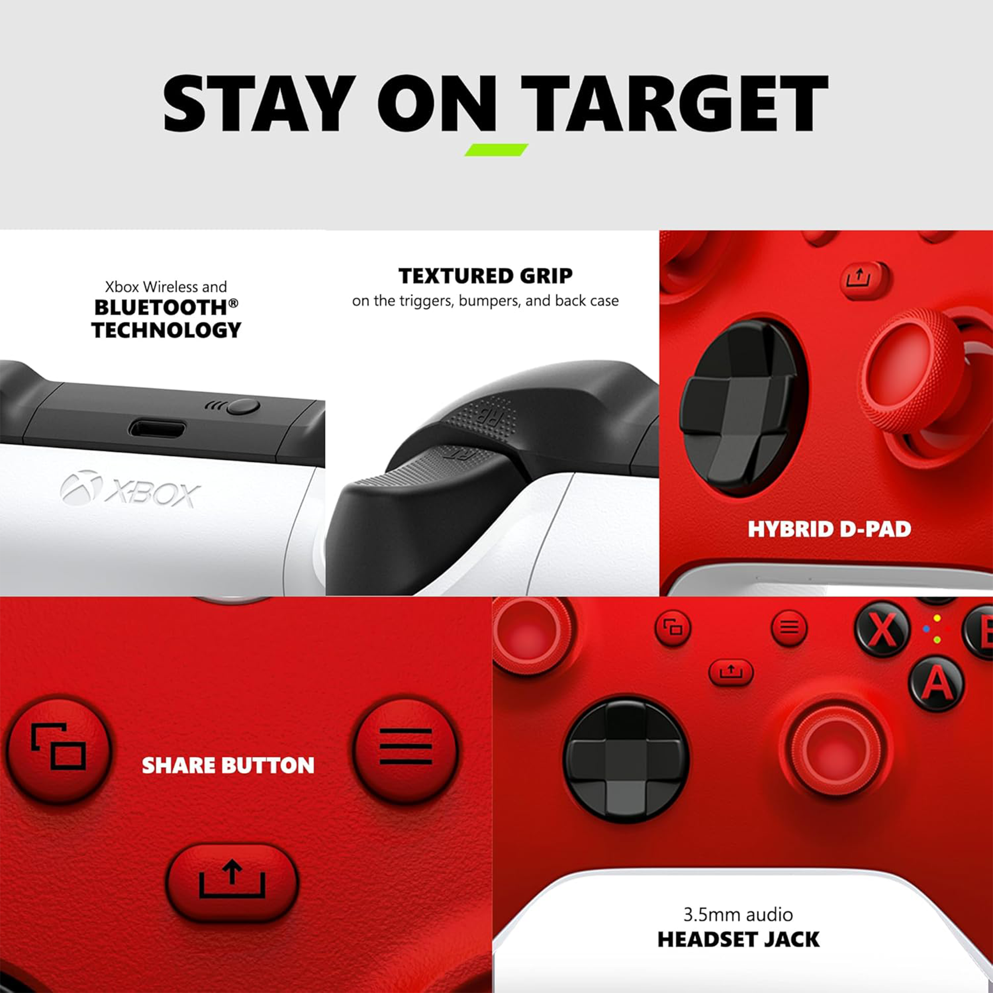 Microsoft Xbox Wireless Controller V2 - Pulse Red