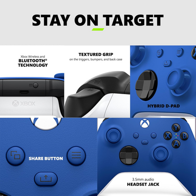 Microsoft Xbox Wireless Controller V2 - Shock Blue