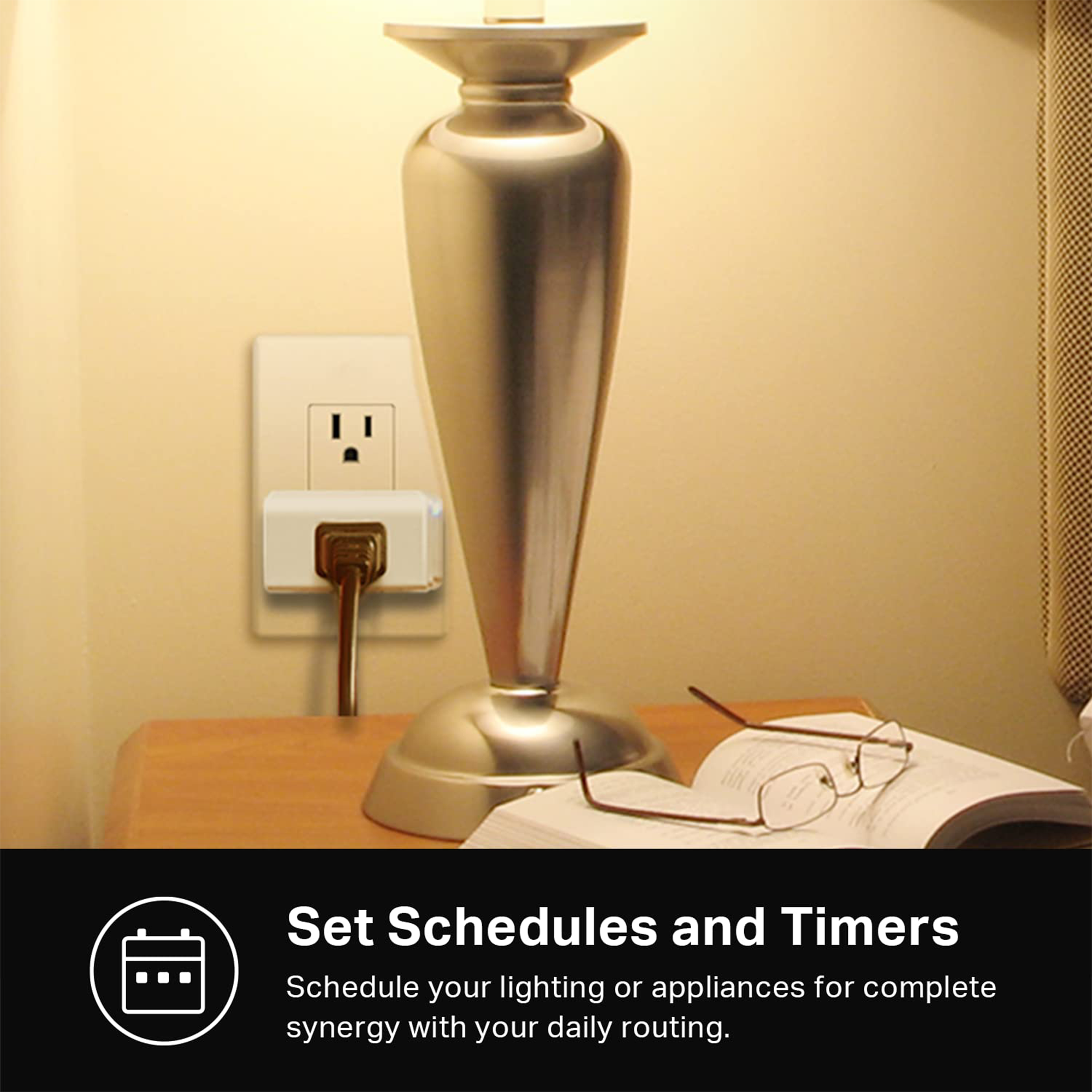 TP-Link EP25 Kasa Smart Wi-Fi Plug Slim with Energy Monitoring (4-Pack)