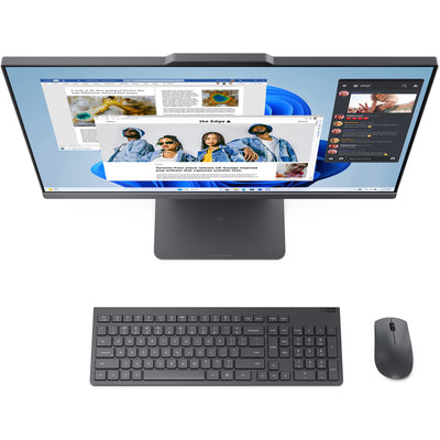 Lenovo 23.8" IdeaCentre AIO 24IRH9 F0HN0010US Multi-Touch All-in-One Desktop Computer (Luna Gray)