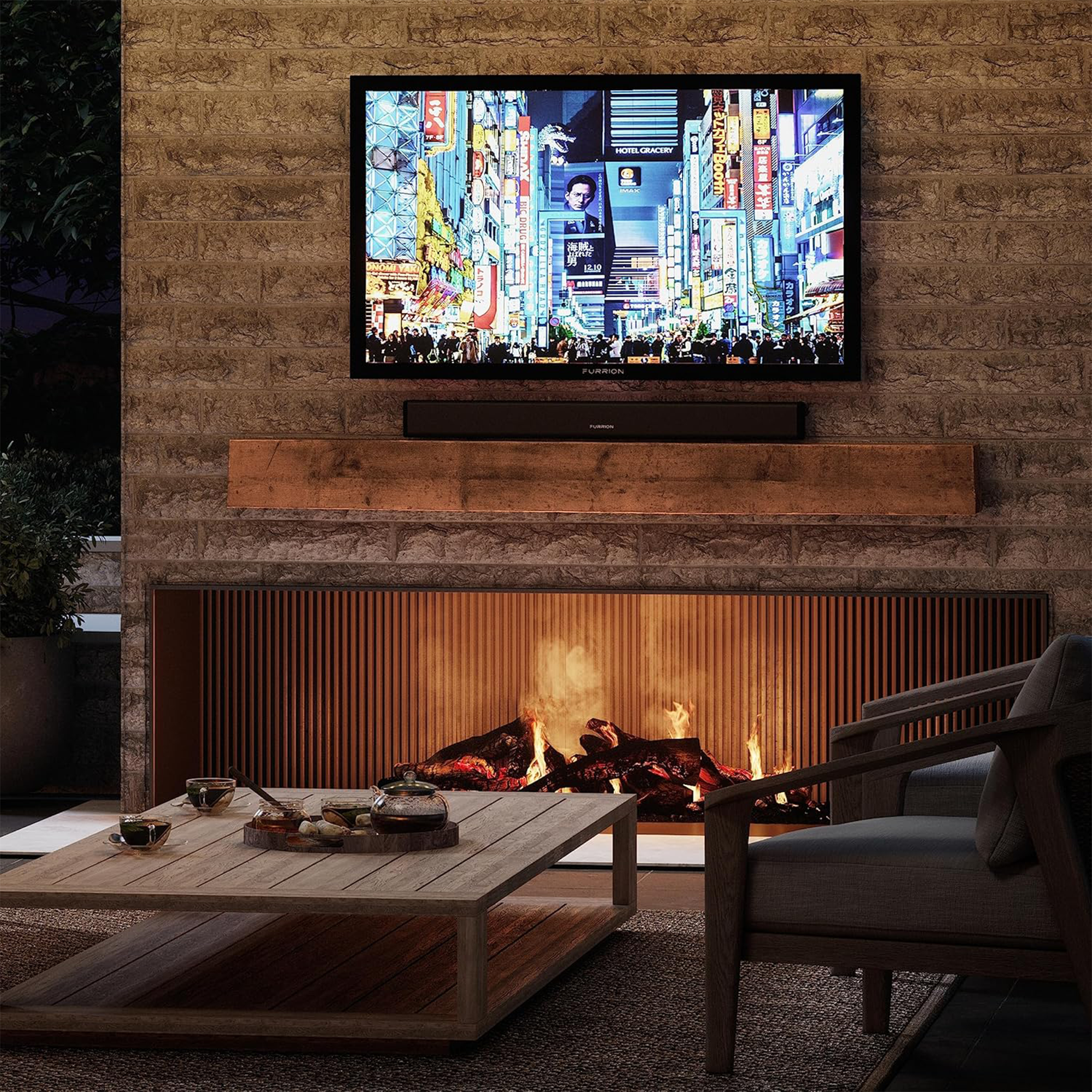 Furrion Full-Motion Outdoor Mount for Displays up to 132 lb