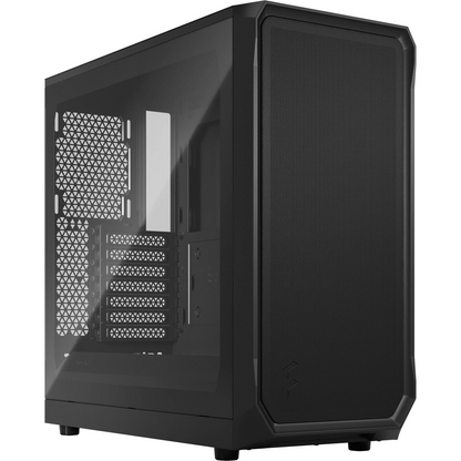 Fractal Design Focus 2 Mid-Tower Tempered Glass Window Case (Black)