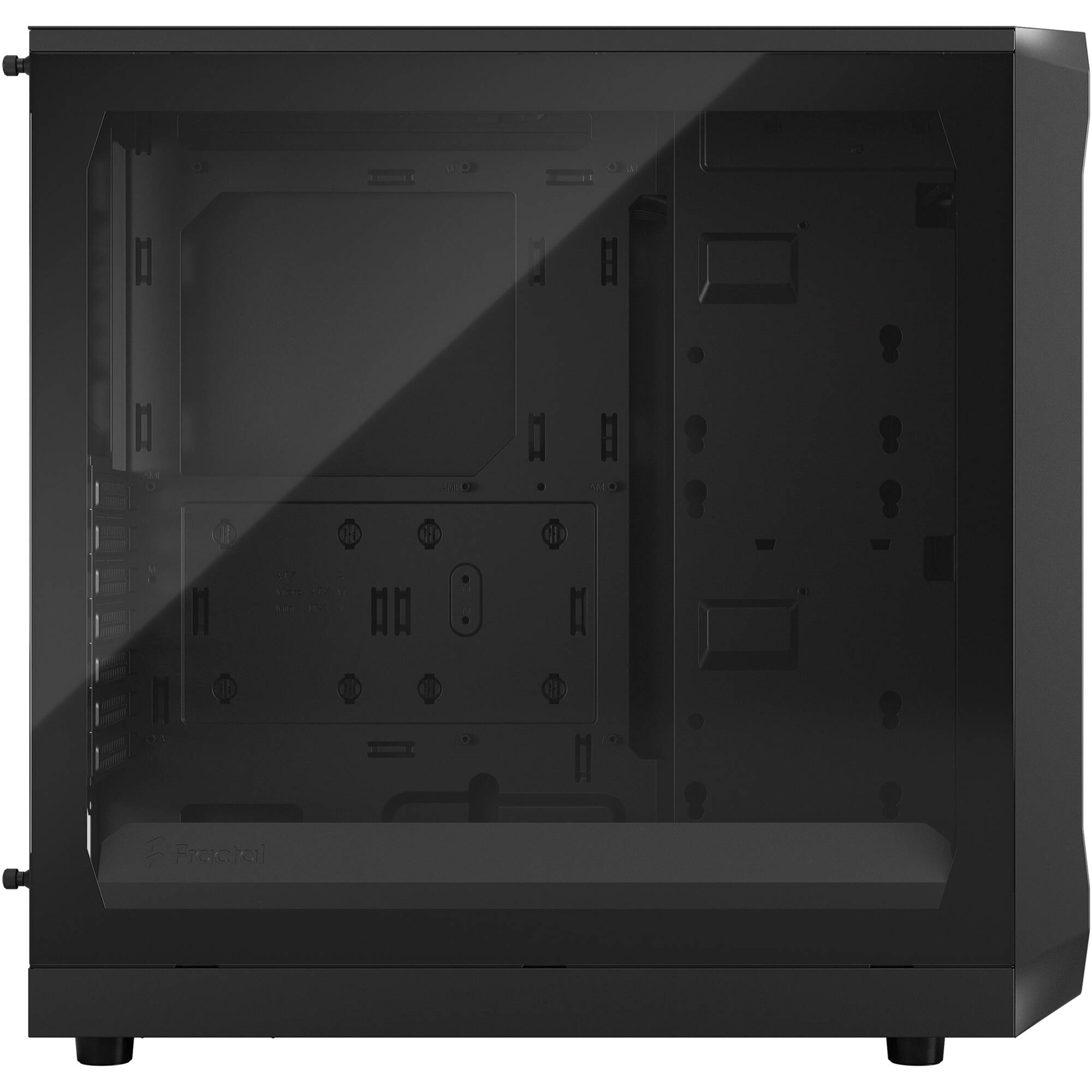Fractal Design Focus 2 Mid-Tower Tempered Glass Window Case (Black)