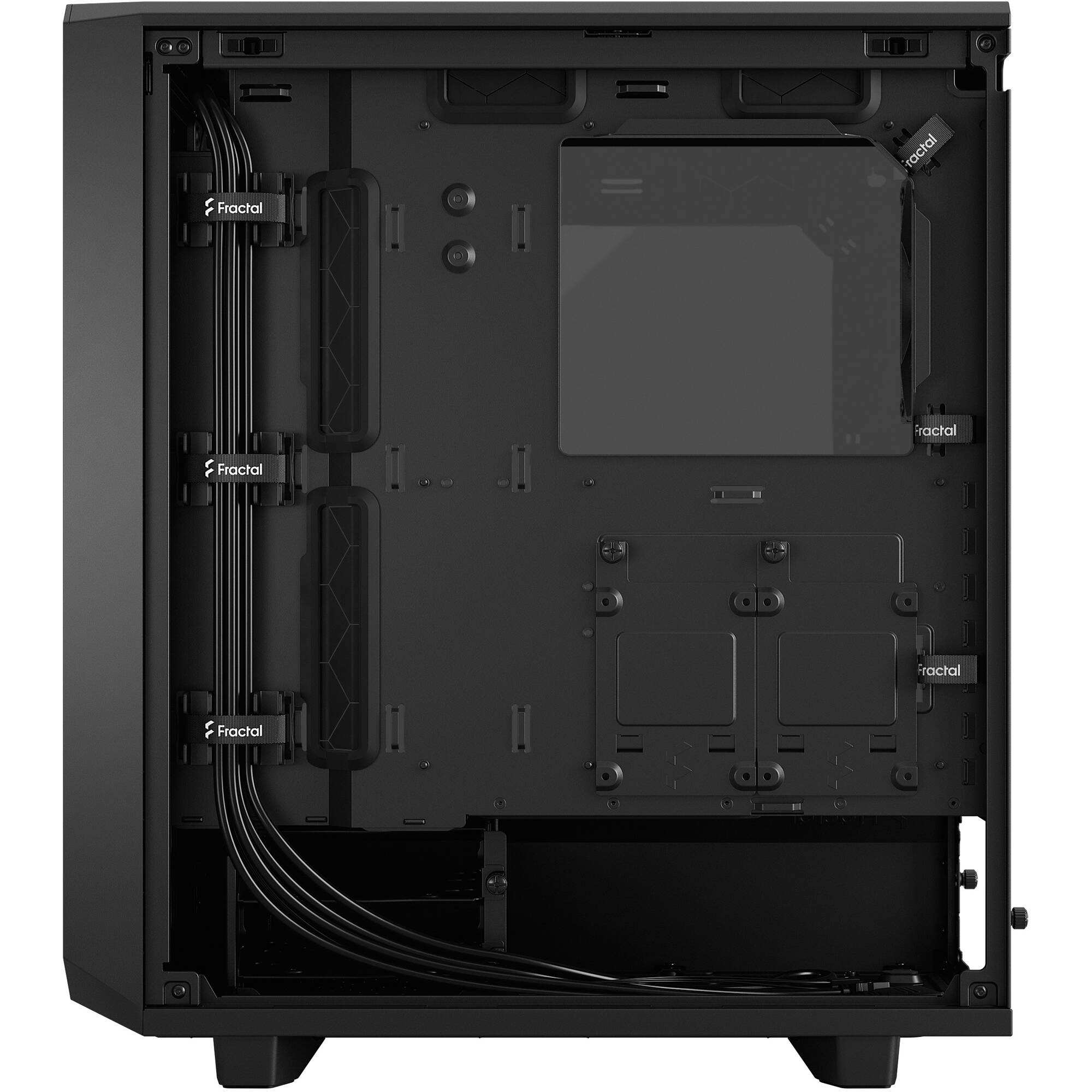 Fractal Design Meshify 2 Compact Mid-Tower Case w/ Light Tinted Glass Window (Black)