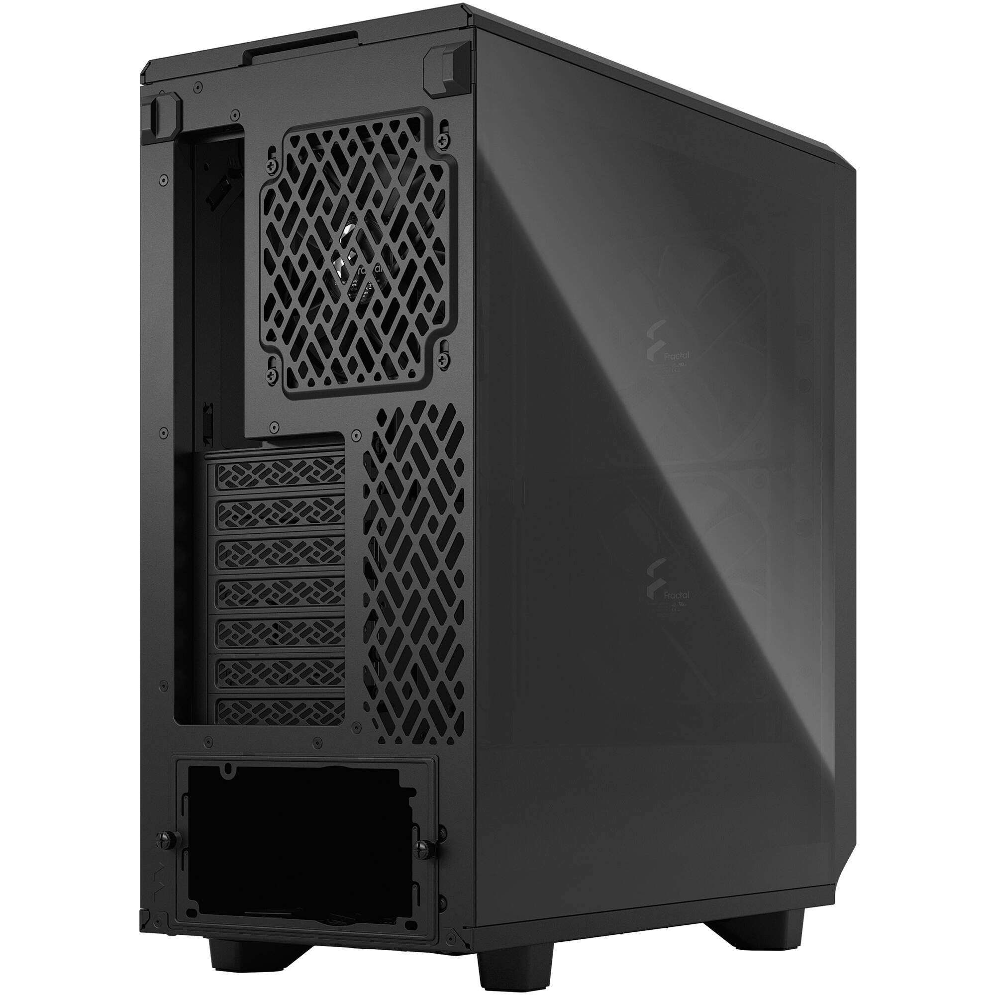 Fractal Design Meshify 2 Compact Mid-Tower Case w/ Light Tinted Glass Window (Black)