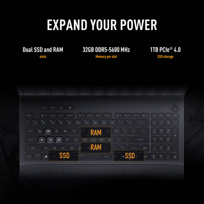 ASUS TUF Gaming F16 FX608 FX608LP-BS96 16" Gaming Notebook - NVIDIA GeForce RTX 5070 GPU | 165 Hz | Intel Core Ultra 9 275HX | 32 GB RAM |1 TB SSD | Jaeger Gray| Jaeger Gray