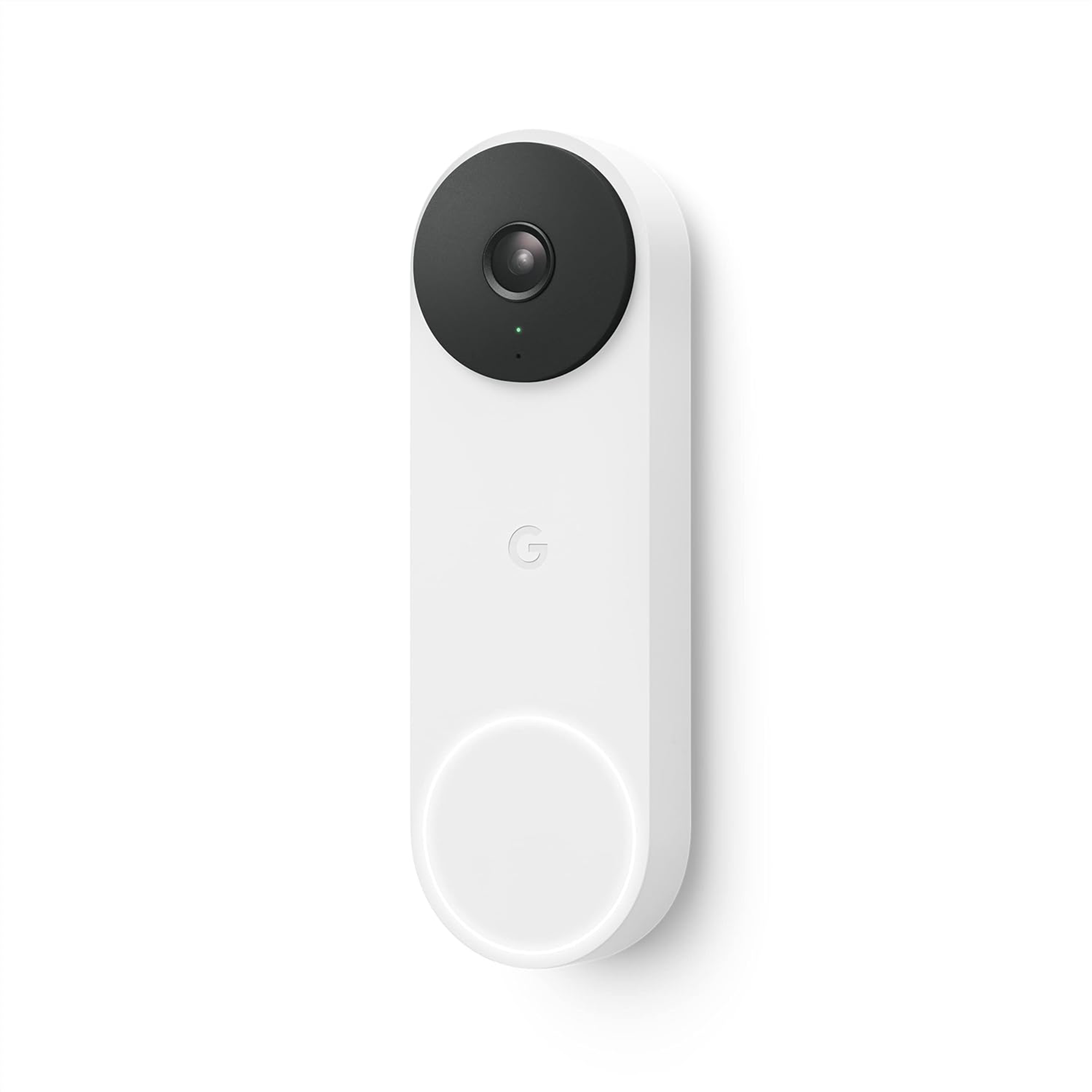 Google Nest Doorbell Wired (2nd gen) - Hardwired video doorbell with Wi-Fi® and two-way talk (Snow)