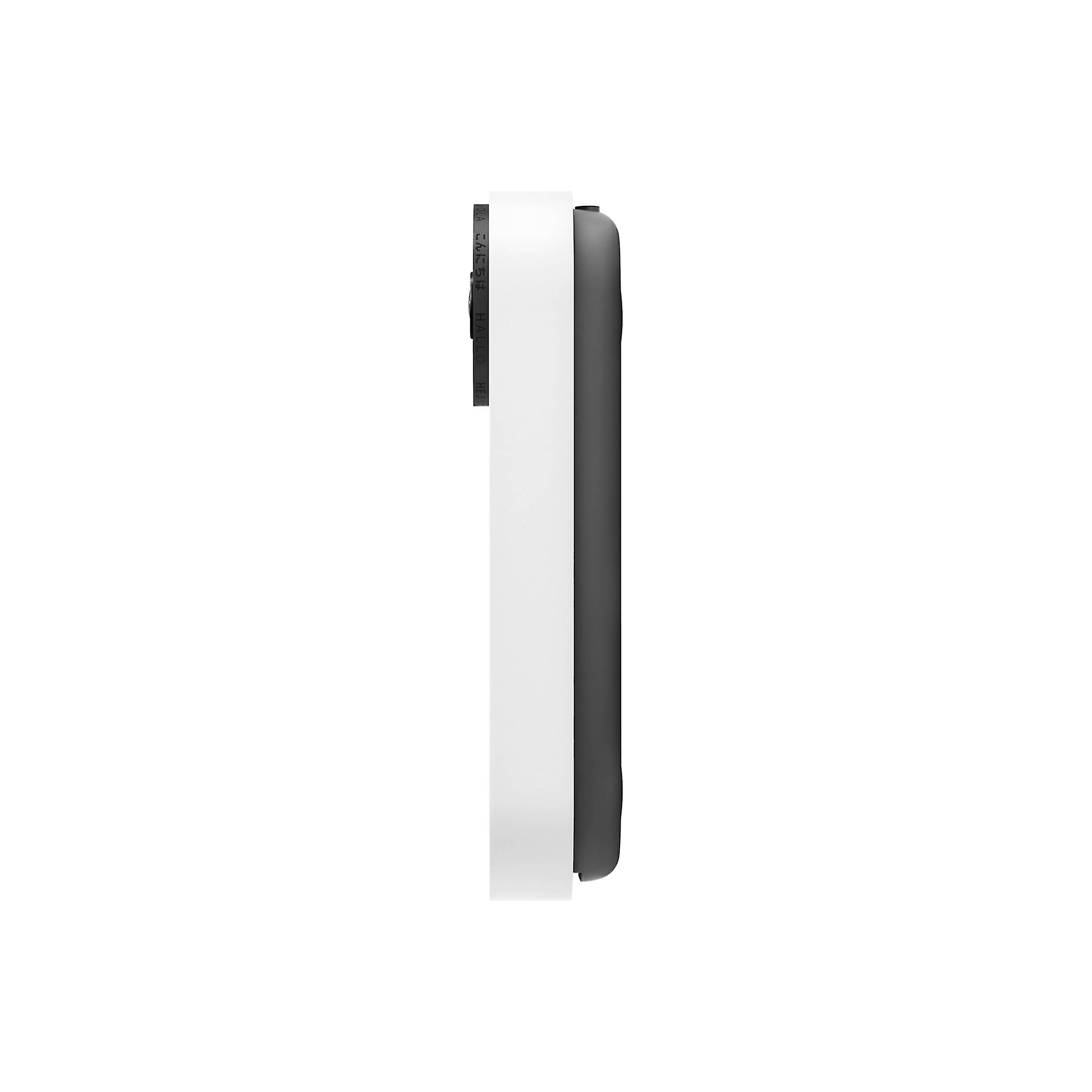 Google Nest Doorbell Wired (2nd gen) - Hardwired video doorbell with Wi-Fi® and two-way talk (Snow)