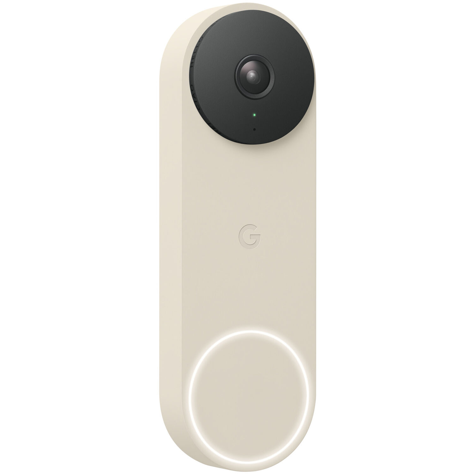 Google Nest Doorbell Wired (2nd gen) - Hardwired video doorbell with Wi-Fi® and two-way talk (Linen)
