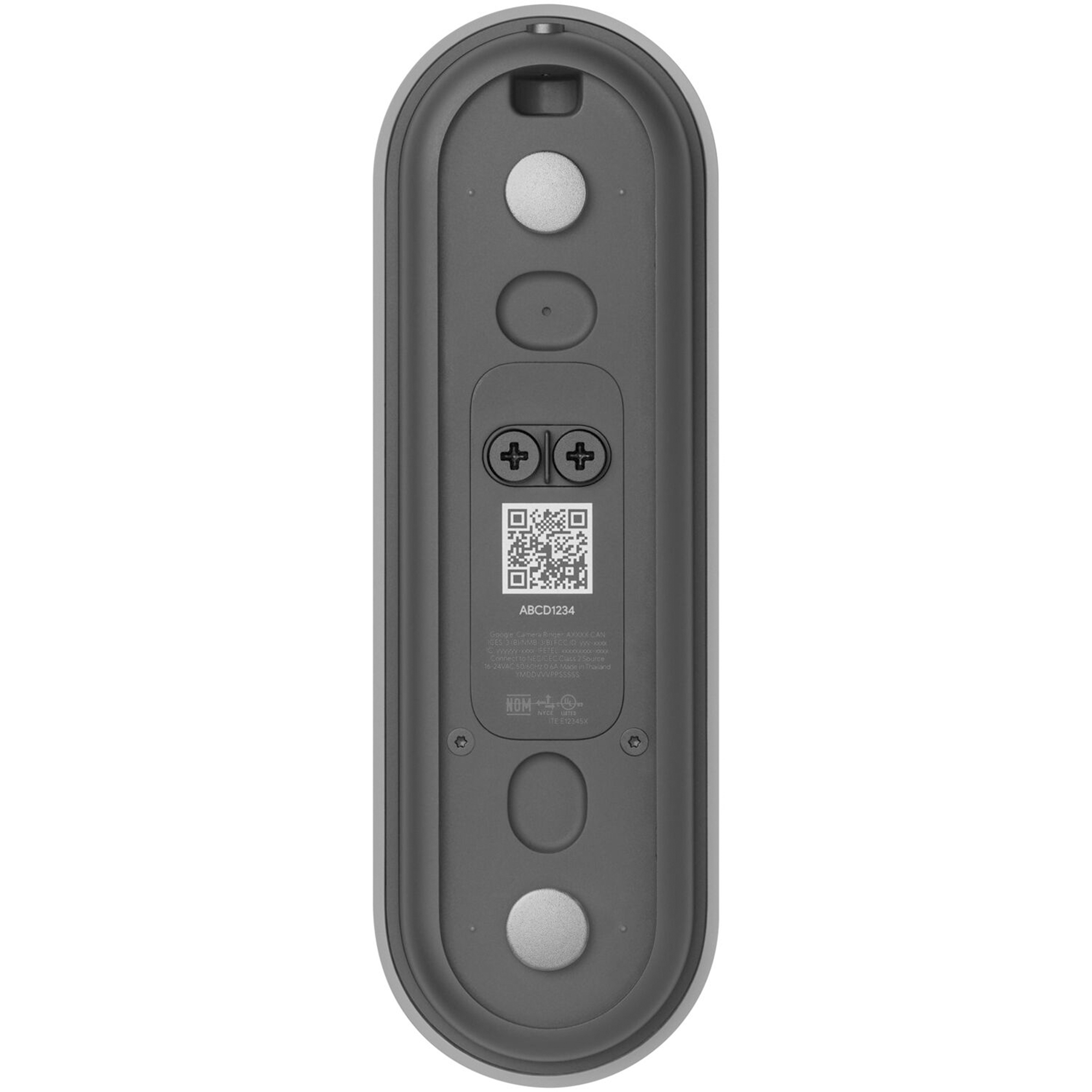 Google Nest Doorbell Wired (2nd gen) - Hardwired video doorbell with Wi-Fi® and two-way talk (Linen)