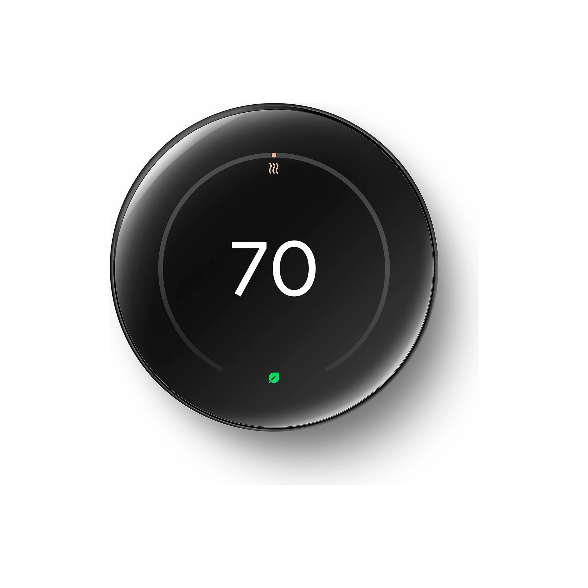 Google Nest Smart Learning Thermostat 4th Gen (Polished Obsidian)